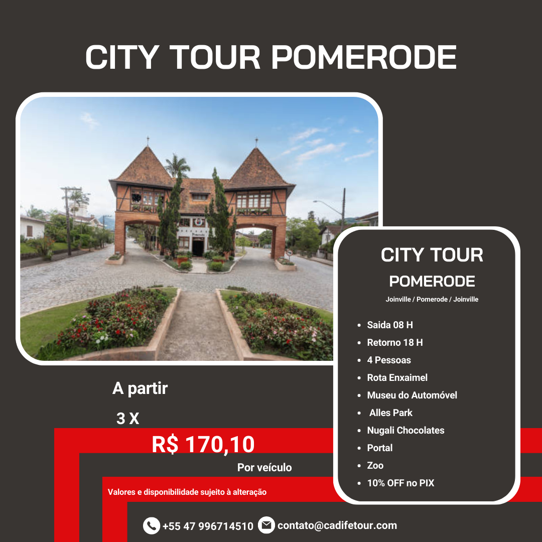 City Tour Pomerode